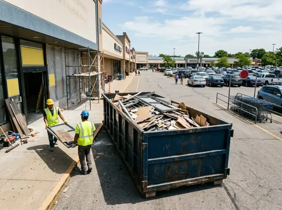 retail-store-renovation-debris-003 — frequently asked questions, Roll-off Dumpster Rentals in Bay Point, CA
